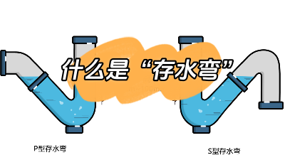 今日裝修知識分享：什么是“存水彎”？