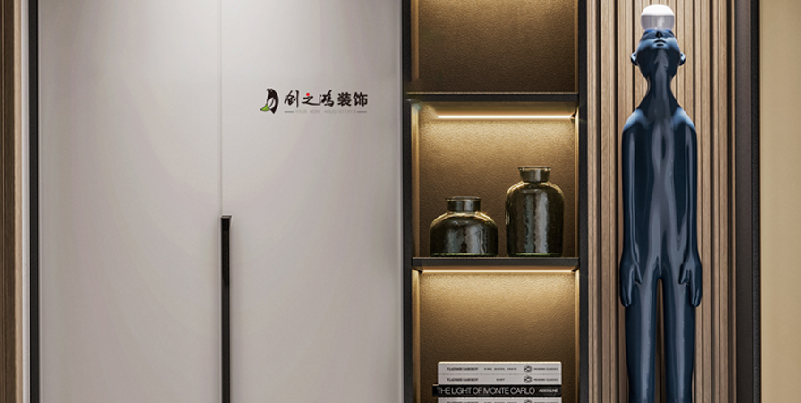 聽湖小鎮(zhèn)94㎡現(xiàn)代簡約風格三居室裝修案例